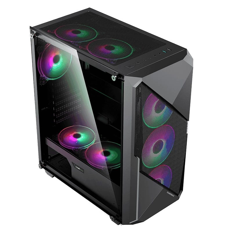 Корпус GameMax Revolt Black без БЖ