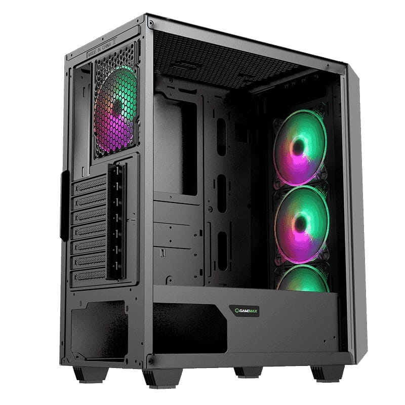 Корпус GameMax Revolt Black без БЖ