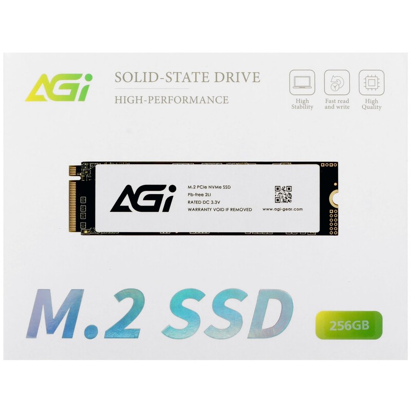 Накопичувач SSD 256GB AGI AI198 M.2 2280 PCIe 3.0 x4 NVMe 3D NAND (AGI256G16AI198)