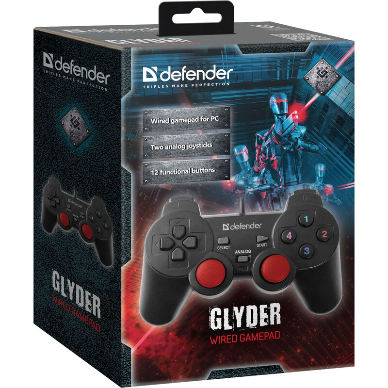 Геймпад Defender Glyder USB Black (64399)