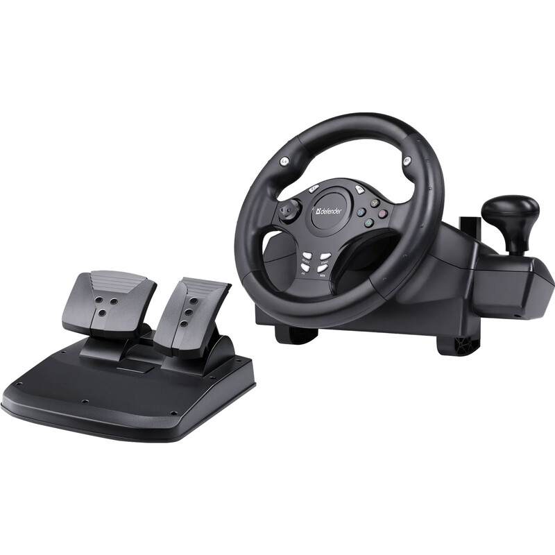Руль Defender Rager Black (64067)