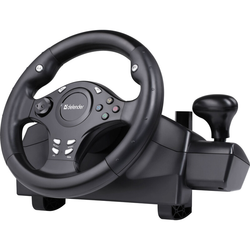 Руль Defender Rager Black (64067)