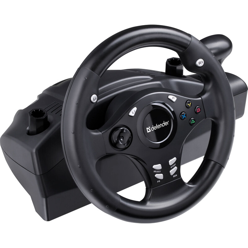 Руль Defender Rager Black (64067)