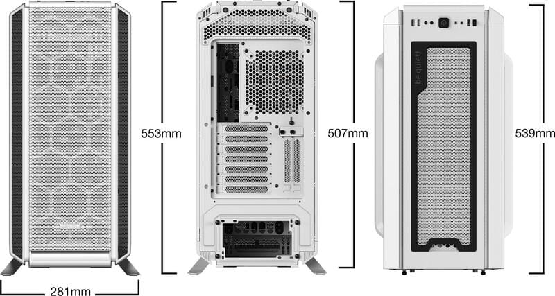Корпус be quiet! Silent Base 802 White (BG040) без БЖ