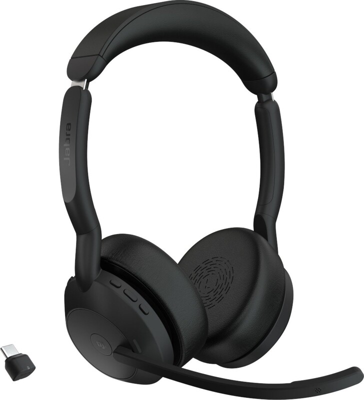 Bluetooth-гарнитура Jabra Evolve 2 55 Link380c MS Stereo Black (25599-999-899)