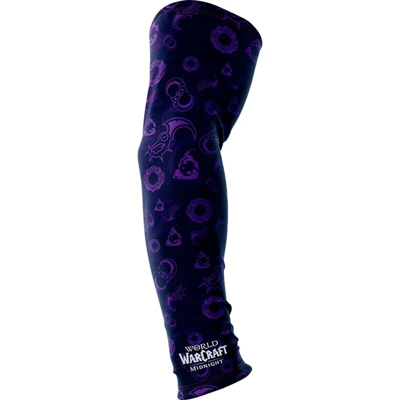 Геймерський рукав Blizzard Entertainment World of Warcraft Midnight Limited Edition M Black/Purple (FWOWSLEEVMGHT260M)