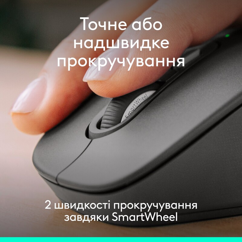 Миша бездротова Logitech Signature Comfort Plus M850 L for Business Graphite (910-007704)
