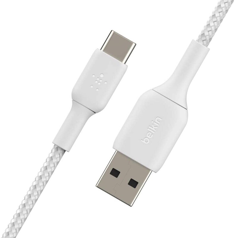 Кабель Belkin USB - USB Type-C 1 м White (CAB002BT1MWH)