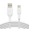 Фото - Кабель Belkin USB - USB Type-C 1 м White (CAB002BT1MWH) | click.ua