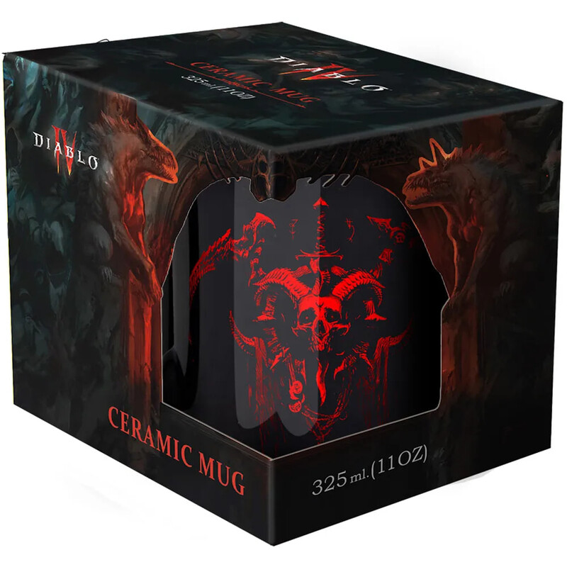 Чашка Blizzard Entertainment Diablo IV Necromancer Sigil 325 мл (FDIMUG24BKAll0002)