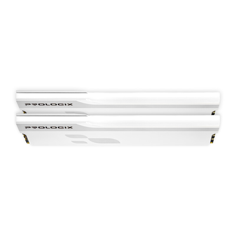 Модуль пам`ятi DDR4 2x8GB/3200 Prologix Onyx White (PRO16GB3200YW4K)