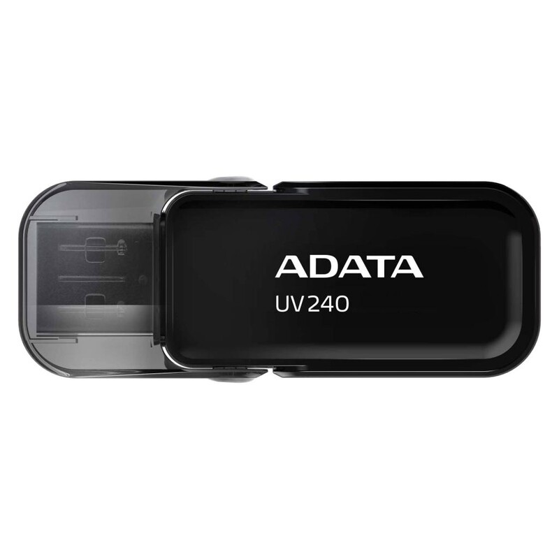 Флеш-накопичувач USB 32GB A-Data UV240 Black (AUV240-32G-RBK)
