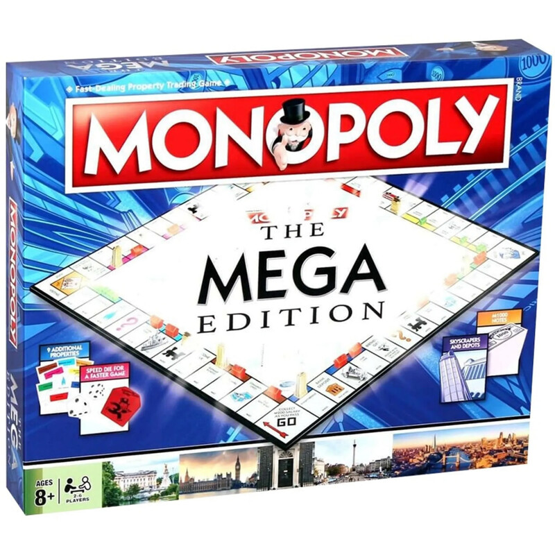 Настільна гра Winning Moves Monopoly The Mega Edition (2459)