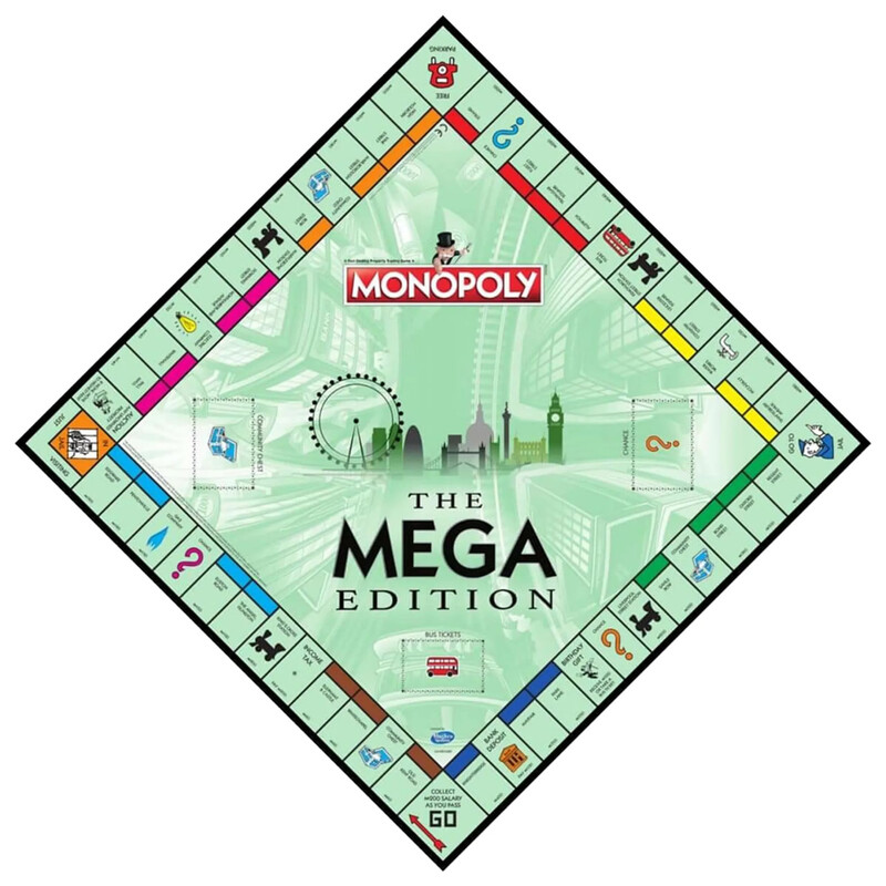 Настільна гра Winning Moves Monopoly The Mega Edition (2459)