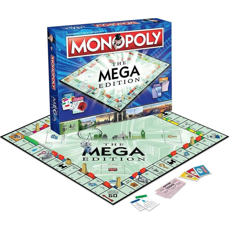 Настільна гра Winning Moves Monopoly The Mega Edition (2459)