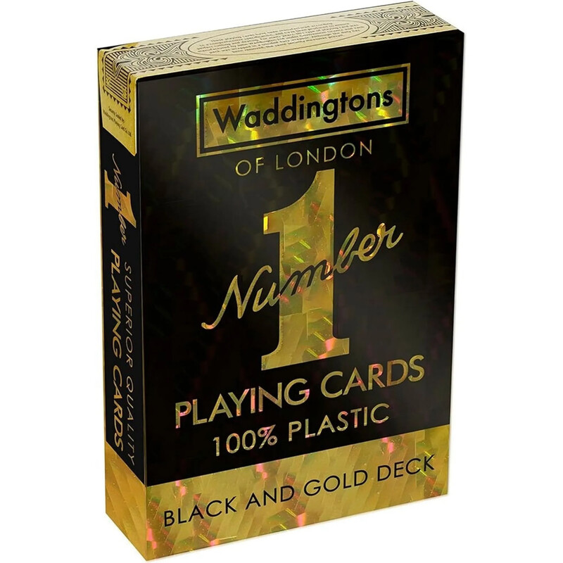 Гральні карти Winning Moves Black and Gold Waddingtons No.1 (WM00755-EN1-12)