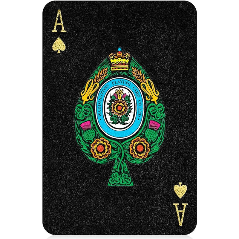 Гральні карти Winning Moves Black and Gold Waddingtons No.1 (WM00755-EN1-12)