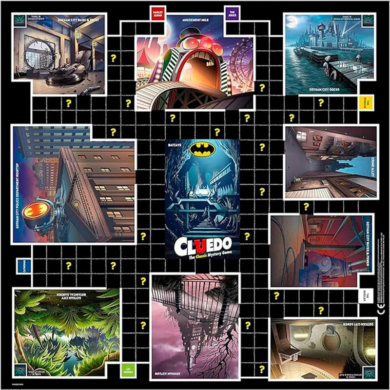 Настільна гра Winning Moves DC Comics Batman Cluedo (WM00839-EN1-6)