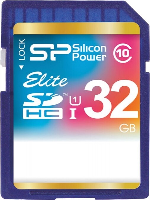 Карта памяти SDHC  32GB UHS-I Class 10 Silicon Power Elite (SP032GBSDHAU1V10)