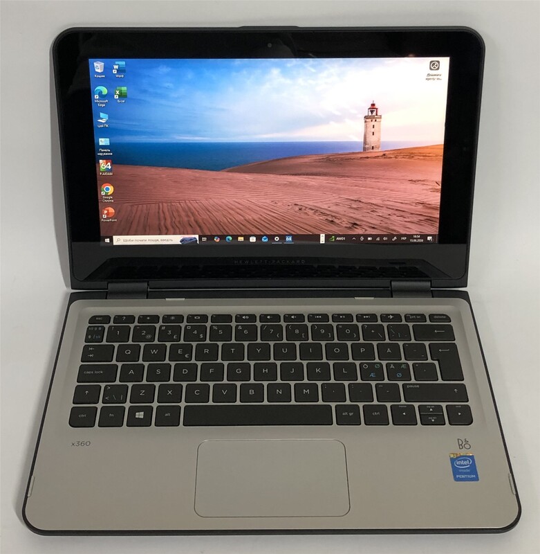 Ноутбук HP X360 310 G2 / 11.6" (1366x768) ISP Touch / Pentium N3700 / 4GB / 128GB SSD / Win10Pro - Б/в
