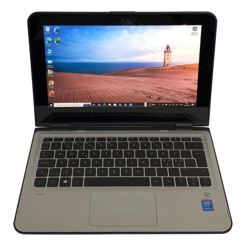Ноутбук HP X360 310 G2 / 11.6" (1366x768) ISP Touch / Pentium N3700 / 4GB / 128GB SSD / Win10Pro - Б/в