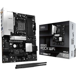 Материнська плата ASRock B550 Rock WiFi Socket AM4
