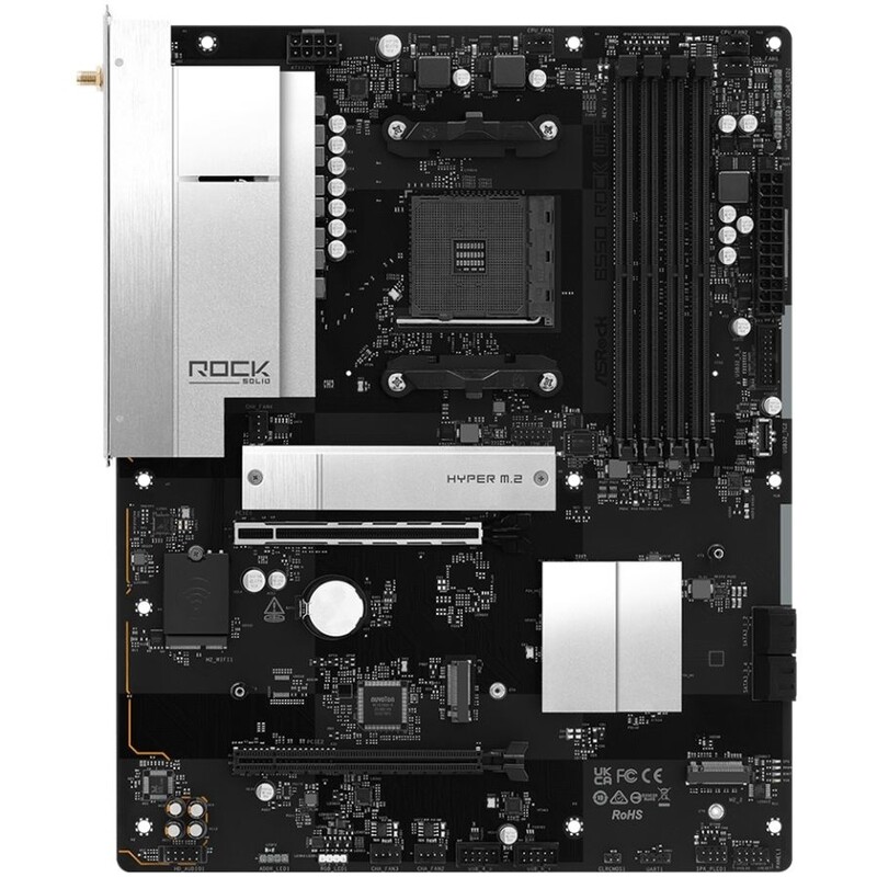 Материнська плата ASRock B550 Rock WiFi Socket AM4