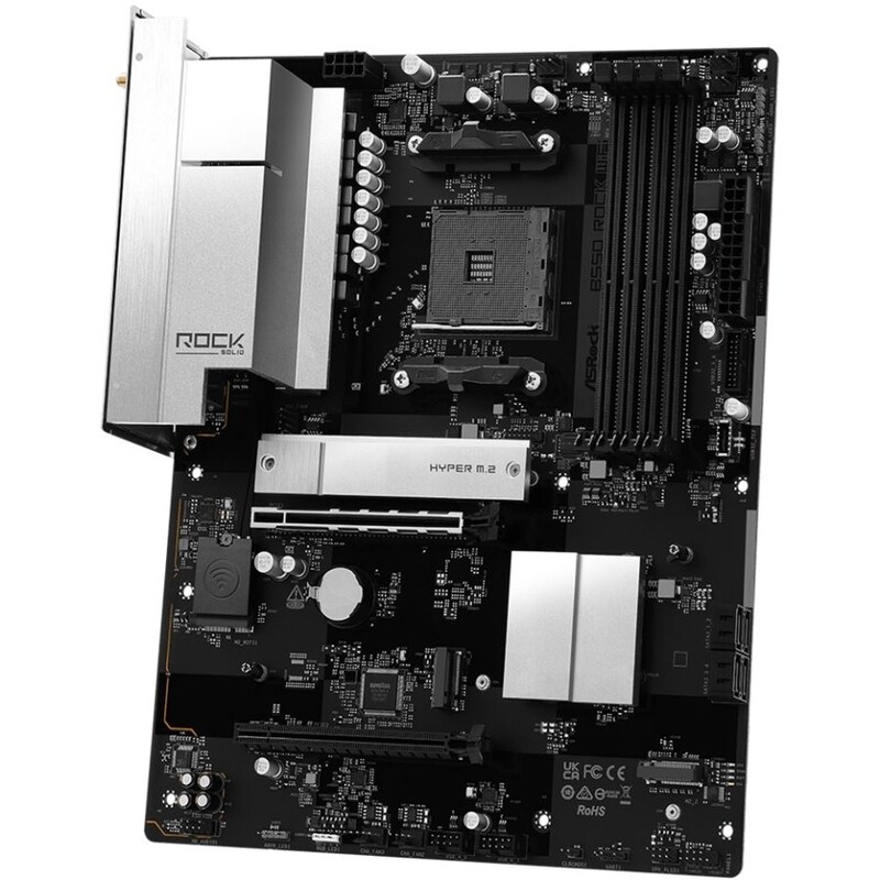 Материнська плата ASRock B550 Rock WiFi Socket AM4