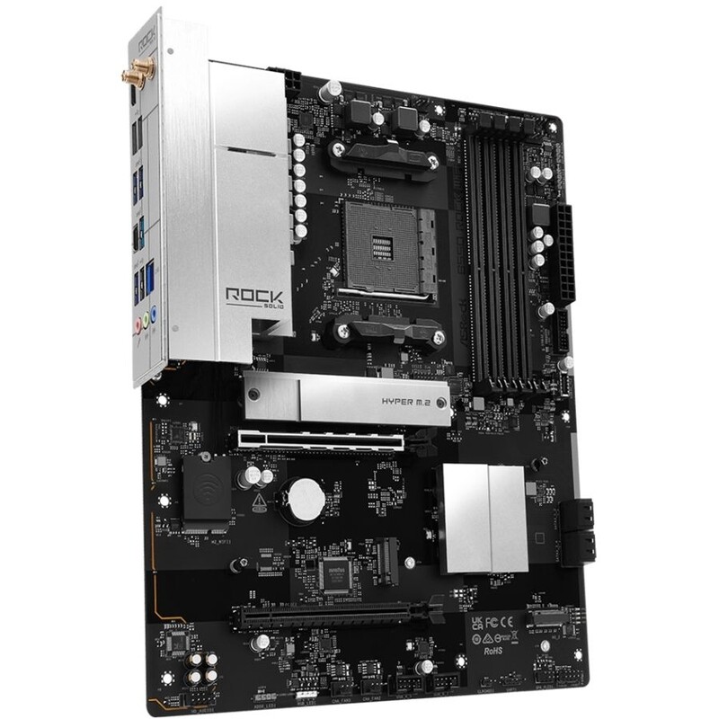Материнська плата ASRock B550 Rock WiFi Socket AM4