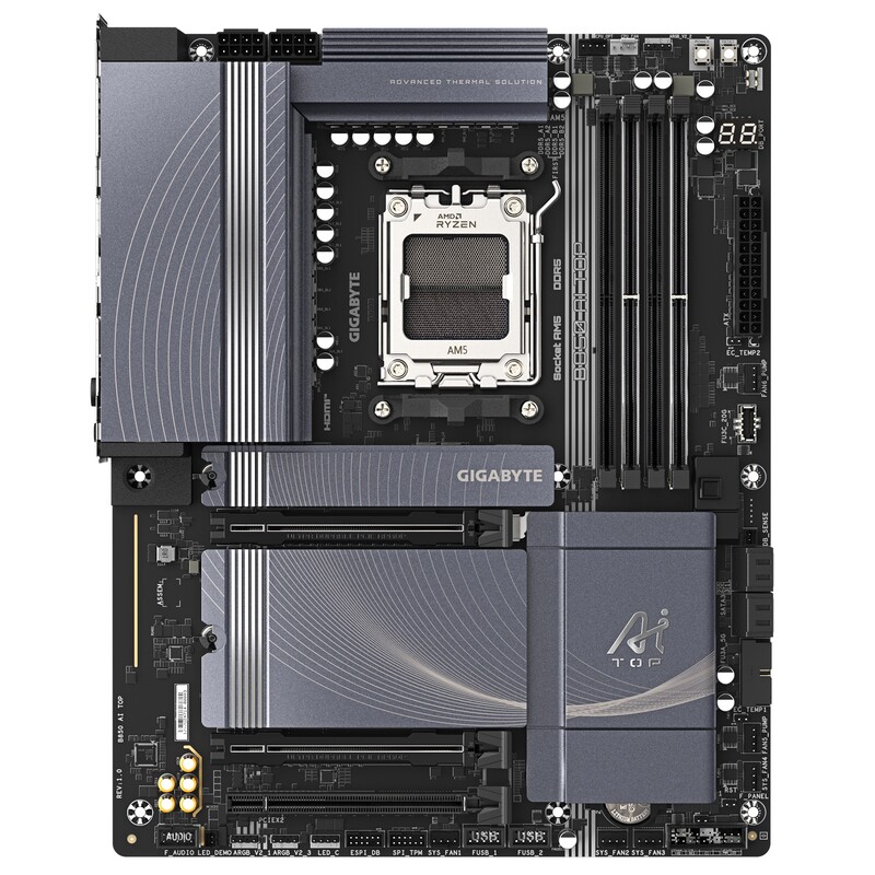 Материнская плата Gigabyte B850 AI TOP Socket AM5