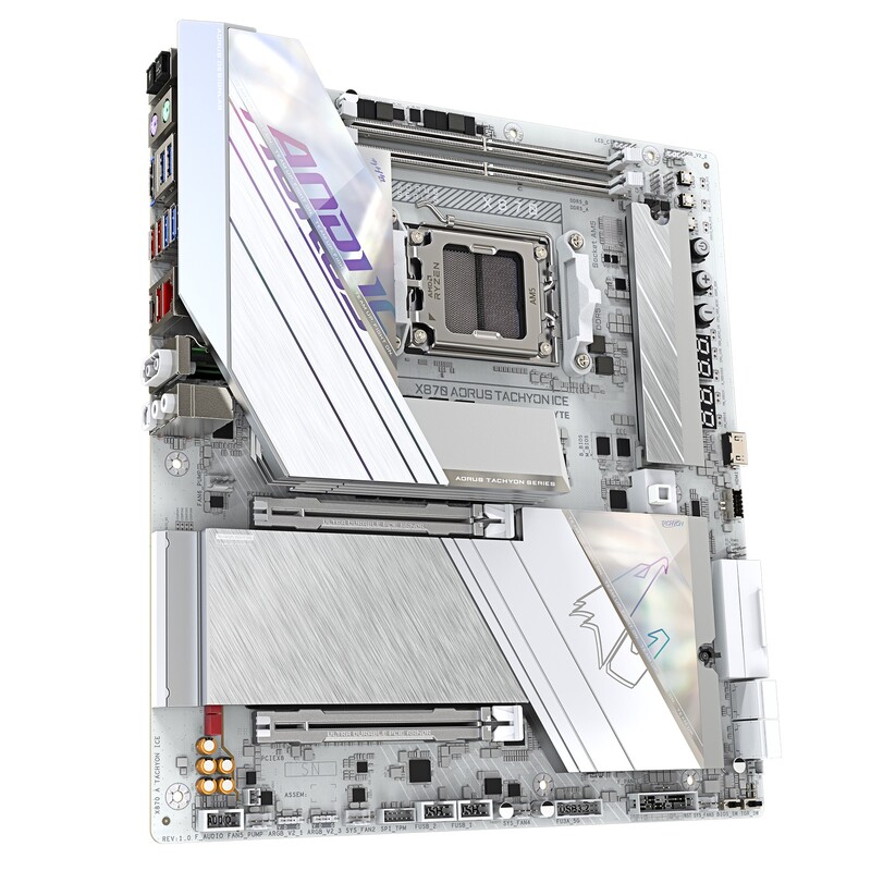 Материнская плата Gigabyte X870 Aorus Tachyon Ice Socket AM5