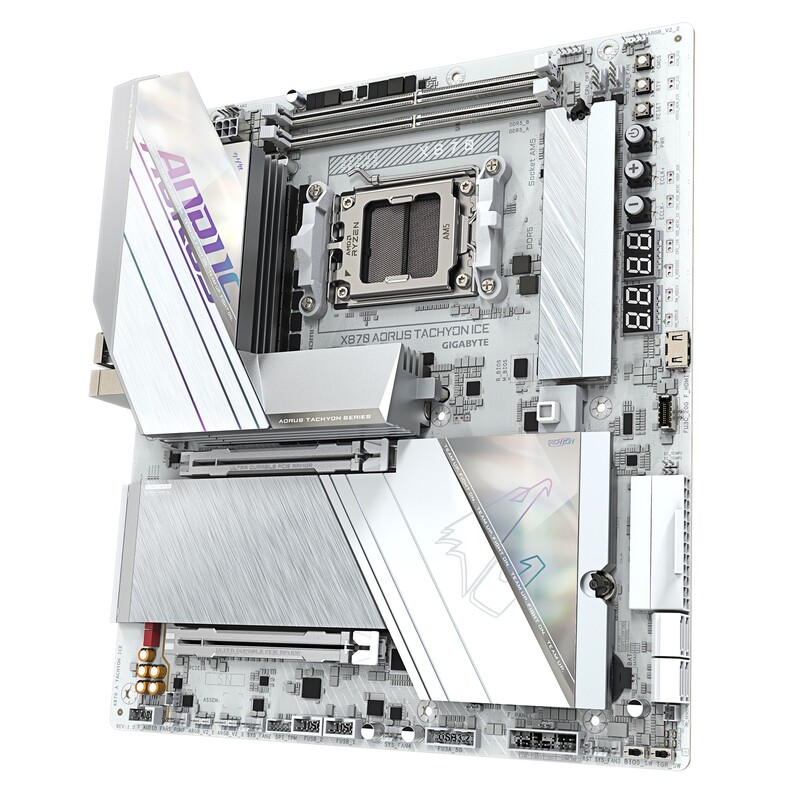 Материнская плата Gigabyte X870 Aorus Tachyon Ice Socket AM5
