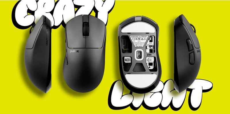 Миша бездротова Pulsar X3 CrazyLight Mini Jet Black (PX3RCL101)