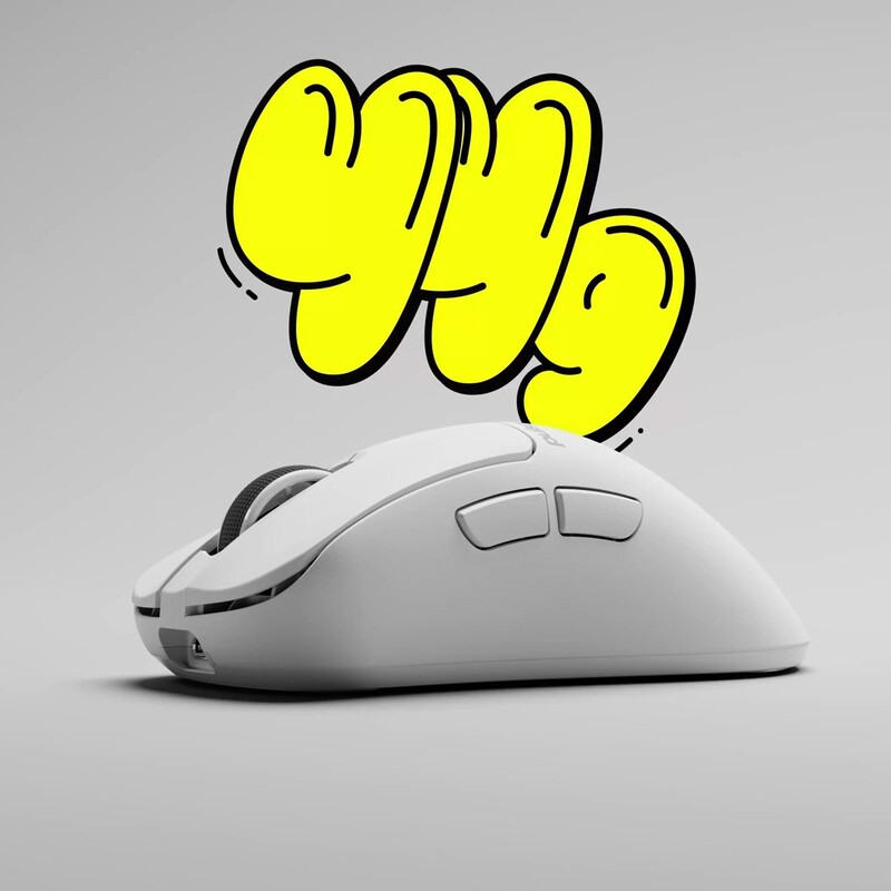 Миша бездротова Pulsar Xlite CrazyLight Medium Uyuni White (PXLCL202)