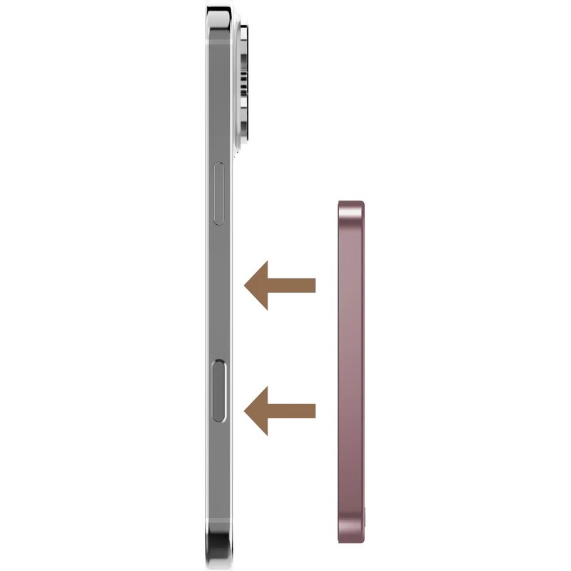 Універсальна мобільна батарея Momax Q.Mag X 5000mAh 20W Pink (IP116AP)