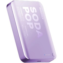 Универсальная мобильная батарея Momax 1-Power Pass 10000mAh 20W Purple (IP166U)