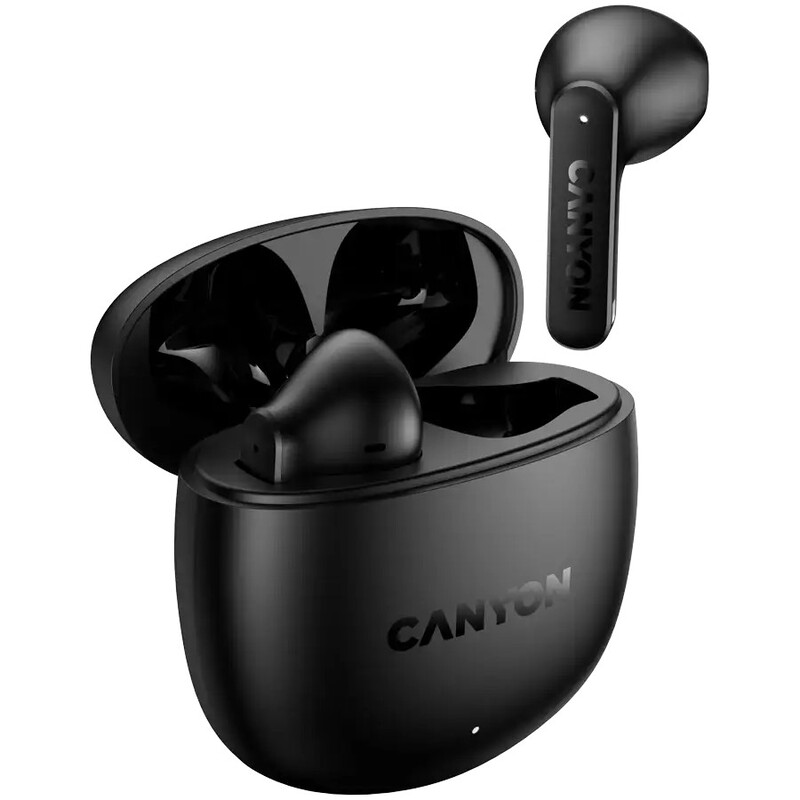 Bluetooth-гарнітура Canyon TWS-13 Headset OnGo Black (CNS-TWS13BK)