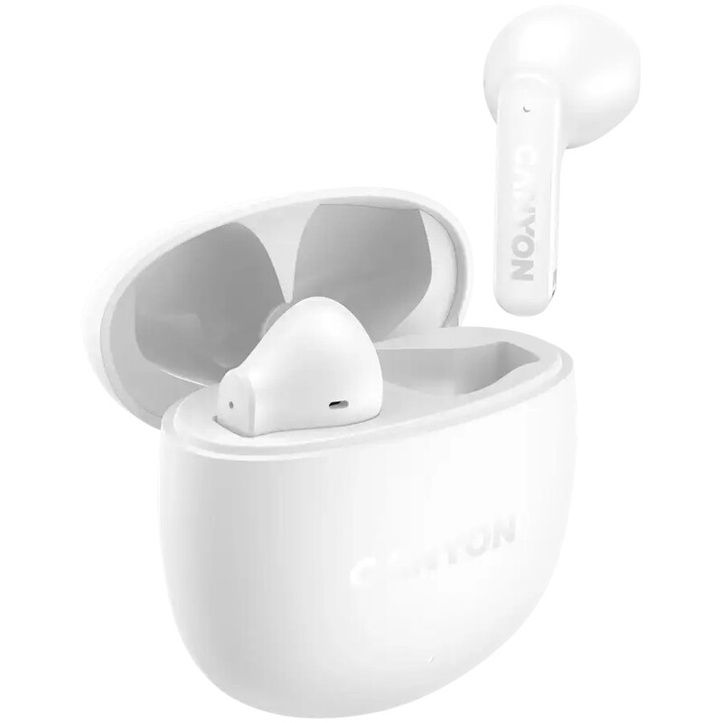 Bluetooth-гарнітура Canyon TWS-13 Headset OnGo White (CNS-TWS13W)