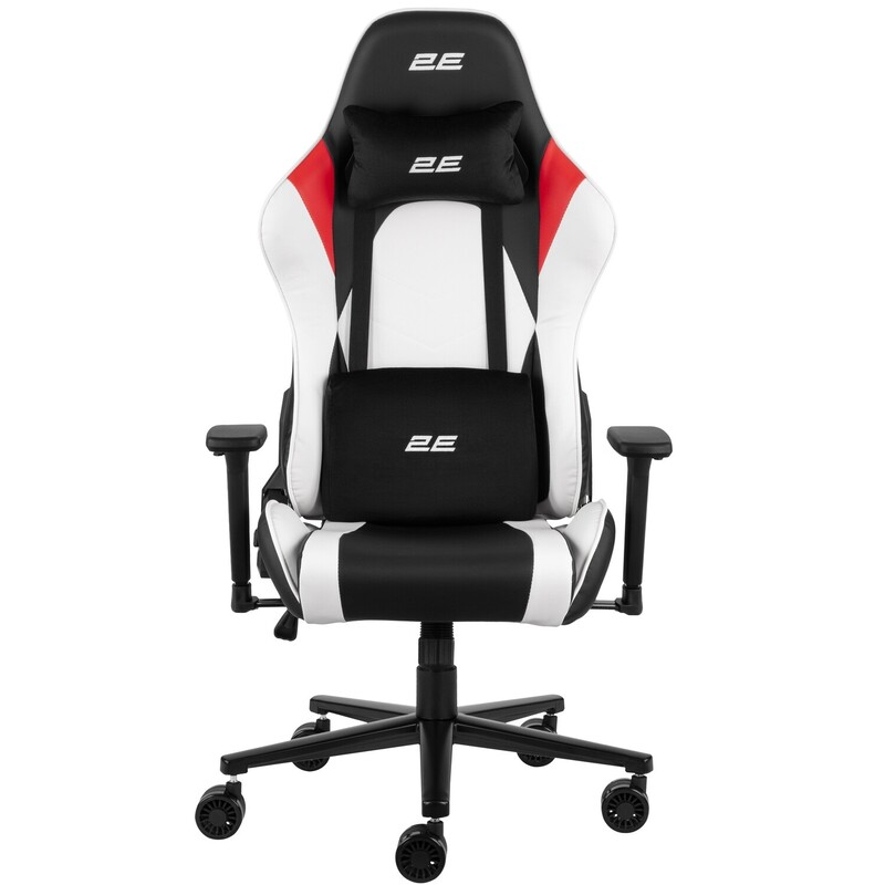 Кресло для геймеров 2E Gaming Bushido Gen II White/Black (2E-GC-BUS-WT)