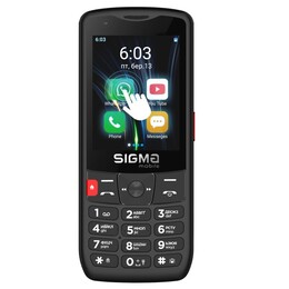 Мобильный тачскрин-телефон Sigma mobile X-style S3501 Dual Sim Black (4827798345511)