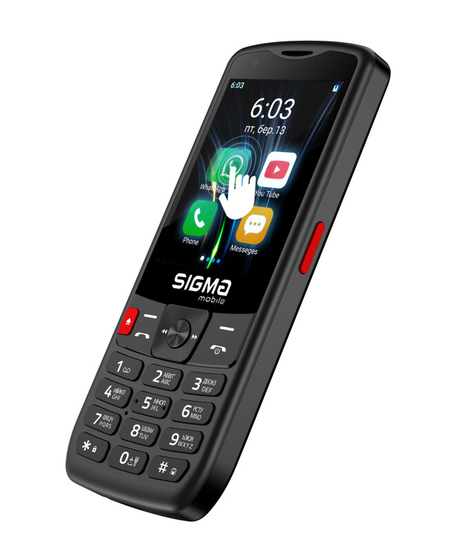 Мобильный тачскрин-телефон Sigma mobile X-style S3501 Dual Sim Black (4827798345511)