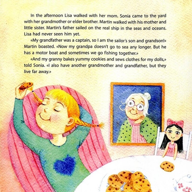 Ліза і друзі. Lisa and Friends. Двомовні книги. Комплект із 2-х книг / Олександра Орлова