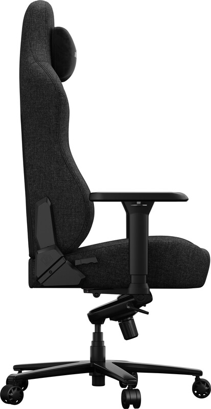 Крісло для геймерів Anda Seat Phantom 4 Pro L Black Fabric (AD18YSDC-72-B-F-B02)