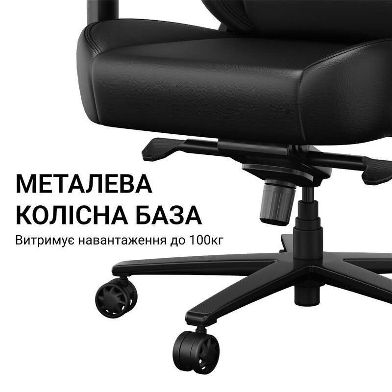 Крісло для геймерів Anda Seat Phantom 4 Pro L Gray Fabric (AD18YSDC-72-G-F-G02)