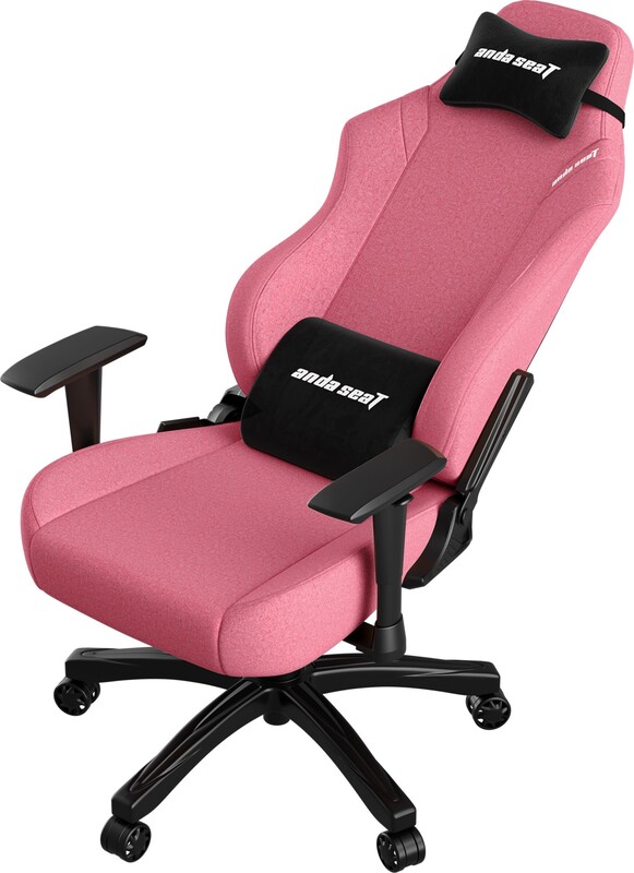 Крісло для геймерів Anda Seat Luna Size L Pink Fabric (AD18-44-P-F)