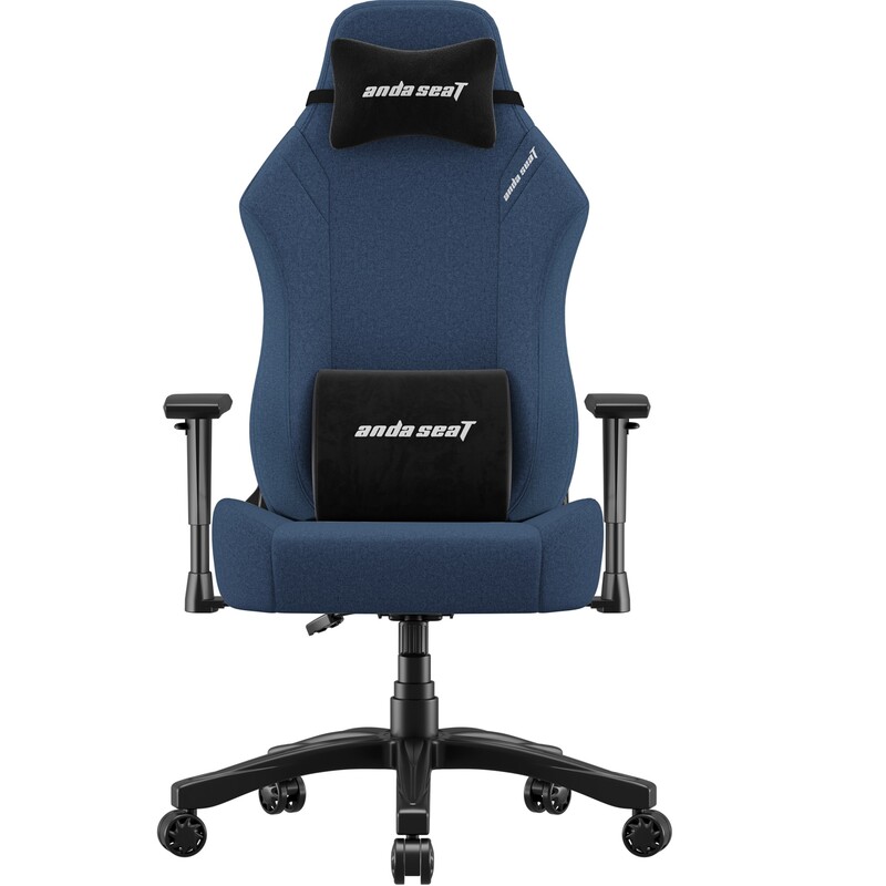Крісло для геймерів Anda Seat Luna Size L Dark Blue Fabric (AD18-44-S-F)