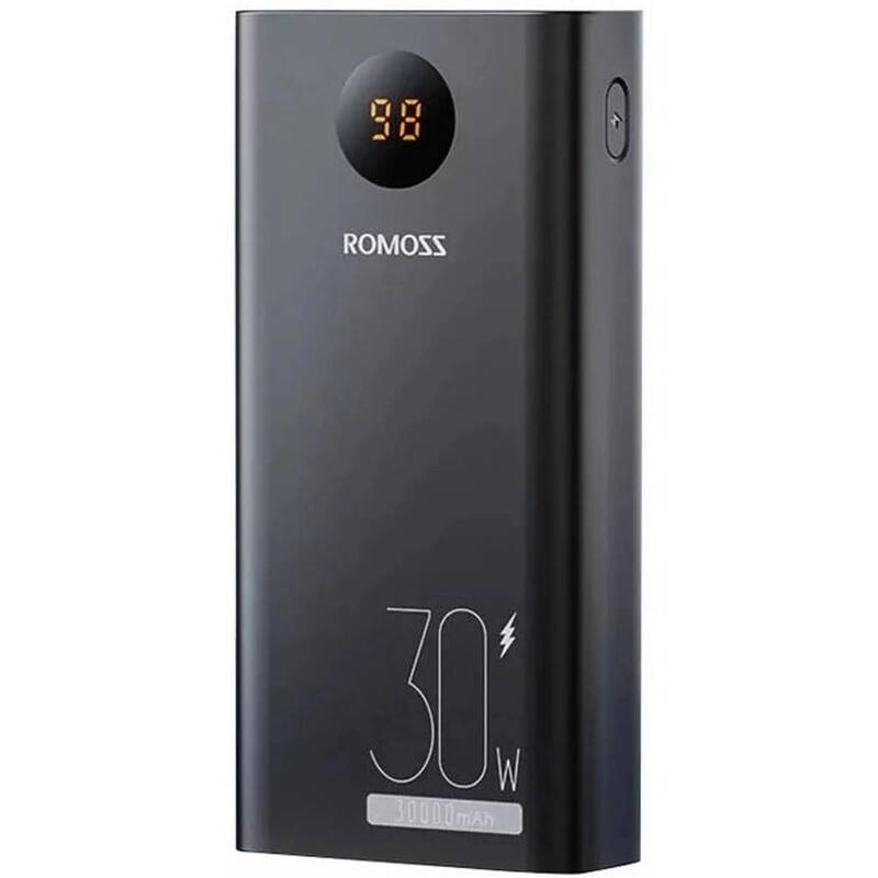 Универсальная мобильная батарея Romoss PEA30 30000mAh 30W Black (PEA30-292-2111H)