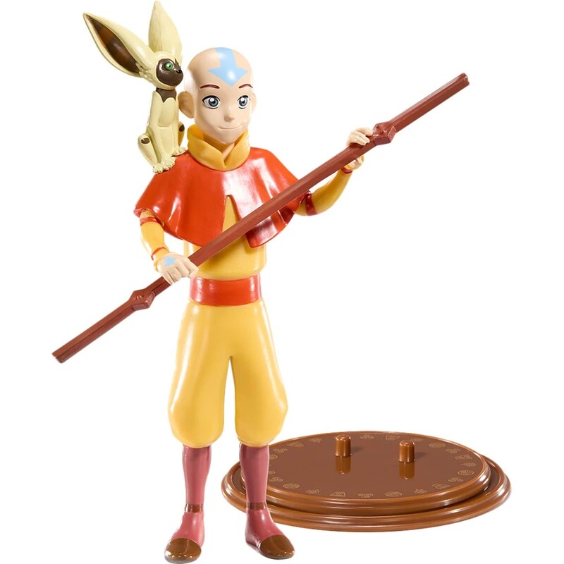 Коллекционная фигурка Noble Collection Avatar The Last Airbender Aang Bendyfig (NN8805)