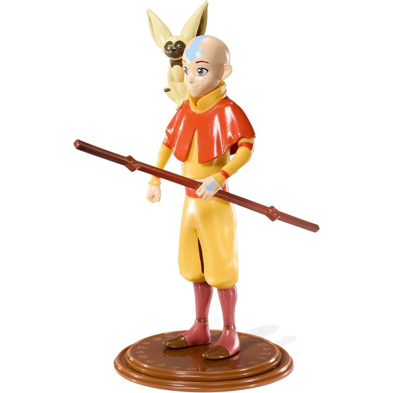Коллекционная фигурка Noble Collection Avatar The Last Airbender Aang Bendyfig (NN8805)