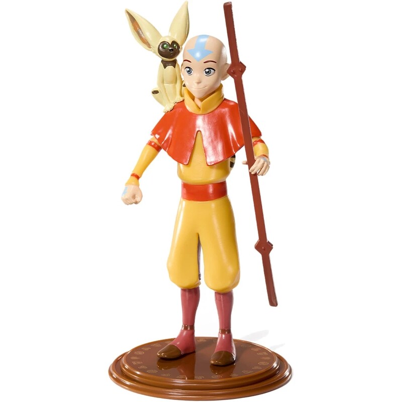 Коллекционная фигурка Noble Collection Avatar The Last Airbender Aang Bendyfig (NN8805)
